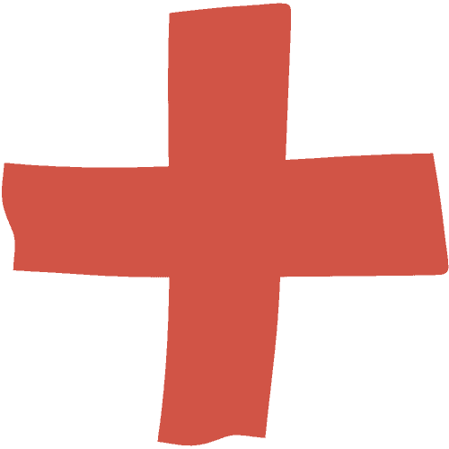 Icono de la cruz roja