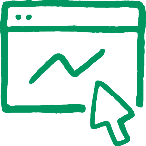 File arrow icon - fierce green