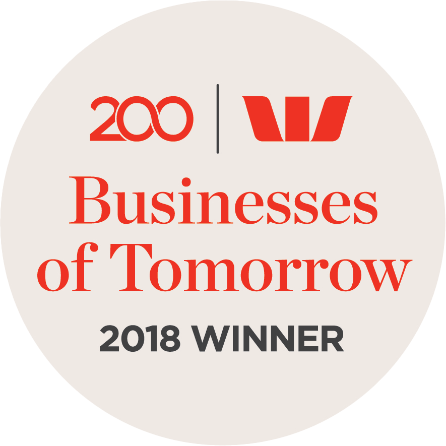 Westpac Businesses of Tomorrow - 2018 winner