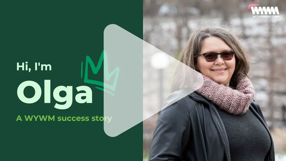 WithYouWithMe success story - Olga Côté