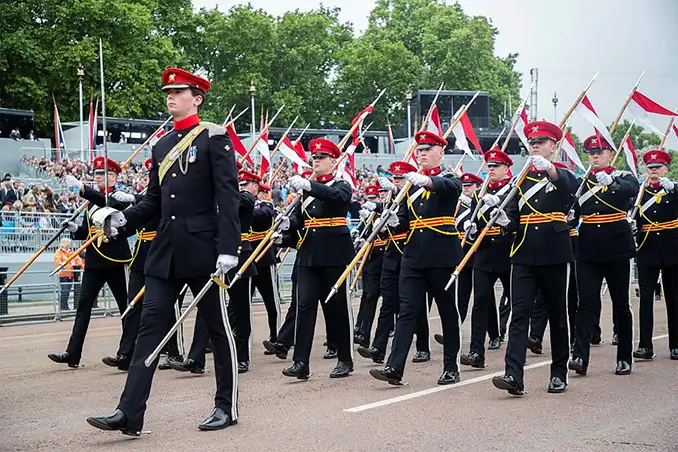 Royal Lancers - Desfile del Jubileo