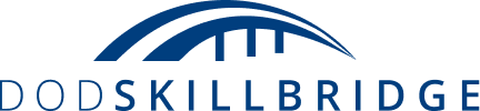 Logotipo de SkillBridge del Departamento de Defensa