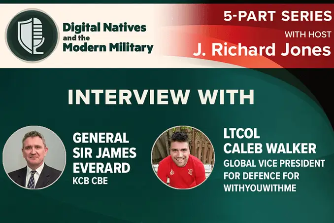 Digital Natives and the Modern Military - Vanguard Podcast image de carte